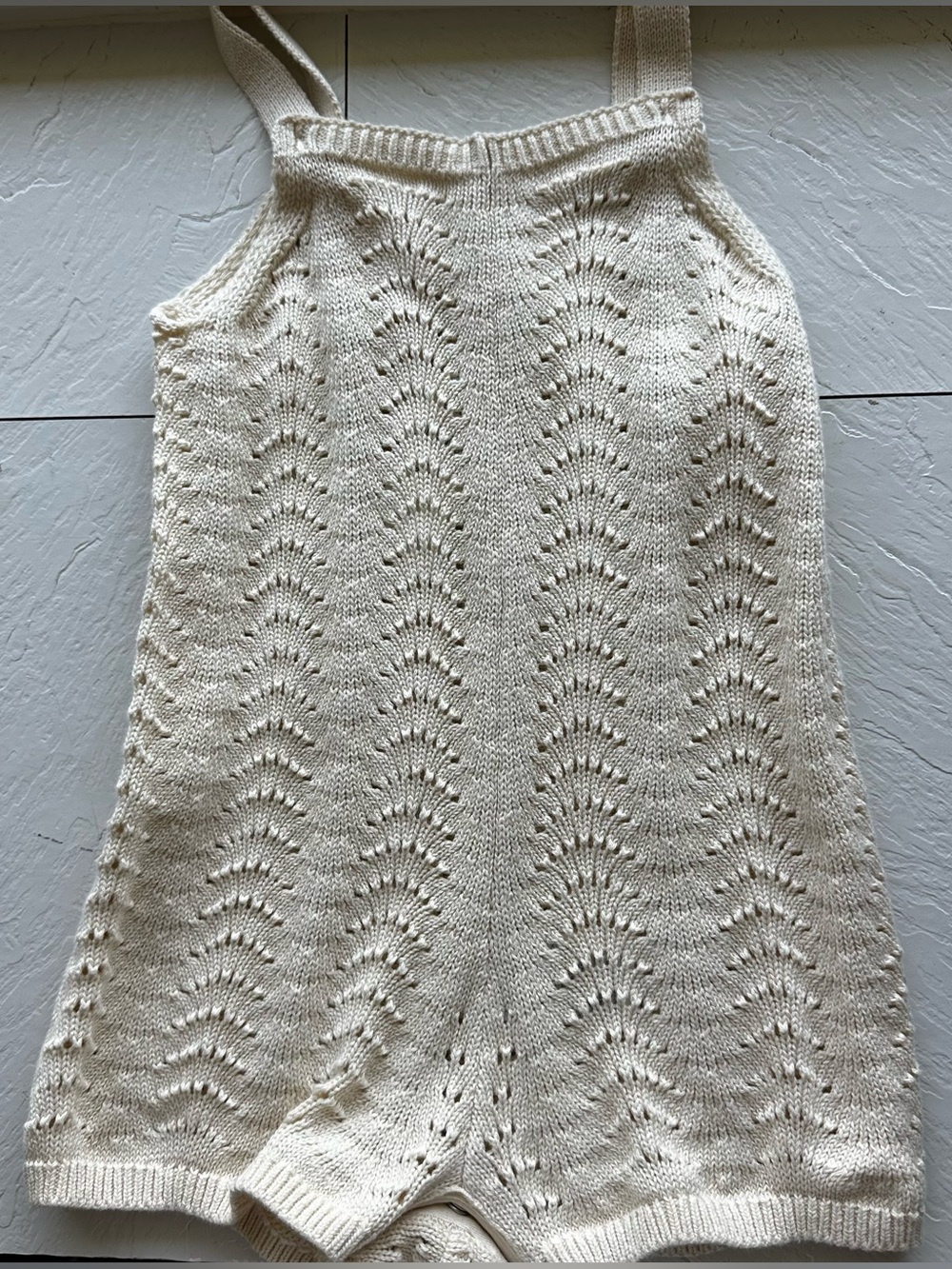Baby gap nwt Baby Crochet Sweater Romper